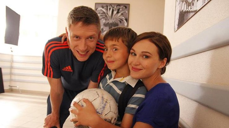 Евгений Гашенко и его семья 
