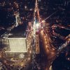 Вечерний Киев с высоты птичьего полета (фото)