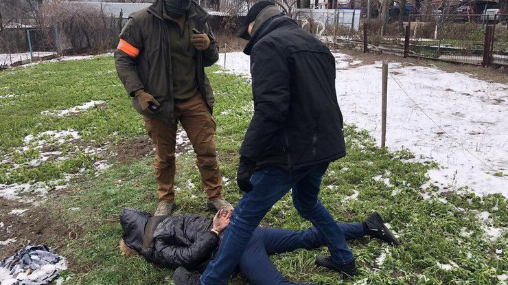 Фото с места задержания: kyiv.gp.gov.ua