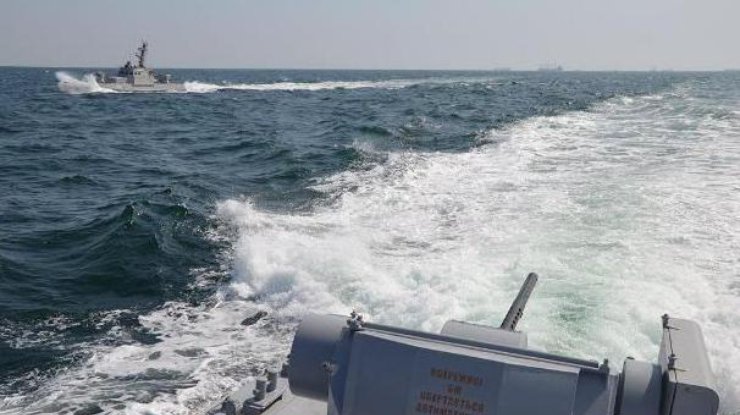 Нападение на украинские корабли 