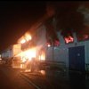 Под Одессой вспыхнул масштабный пожар на предприятии