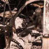 В Киеве водитель заживо сгорел в машине (фото)