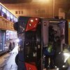 В Гонконге перевернулся пассажирский автобус, погибли люди