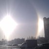 Над Петербургом взошло тройное радужное солнце (фото)
