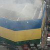 В центре Киева произошел пожар (фото, видео)