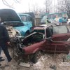 ДТП в Тернополе: авто от удара сплющило в "гармошку" (фото) 