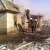 Крупный пожар в Кировоградской области: мать потеряла троих детей (фото)