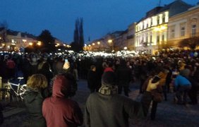  Митинг в Словакии 
