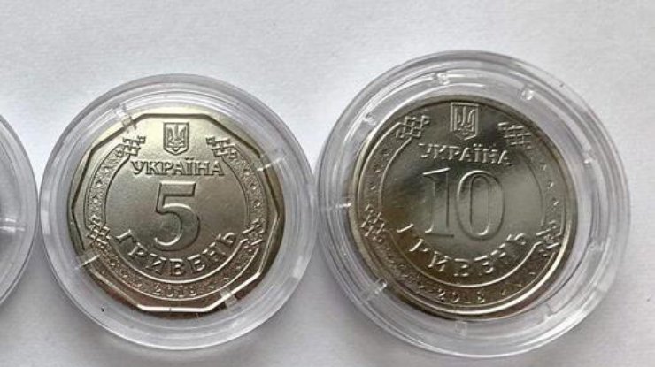 Монеты со временем заменят банкноты. Фото НБУ