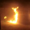  Под Одессой депутату сожгли дорогую иномарку (видео)