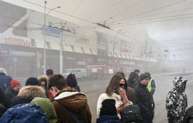 Ужасающие фото пожара в ТЦ "Зимняя вишня"