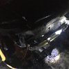 Audi TT сгорел во Львове среди ночи (фото, видео)