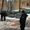 Огромная лужа крови: в центре Киева убили мужчину (фото, видео) 