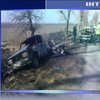 На Київщині пограбували та спалили автомобіль "Укрпошти"