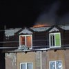 В Броварах загорелось общежитие (видео)