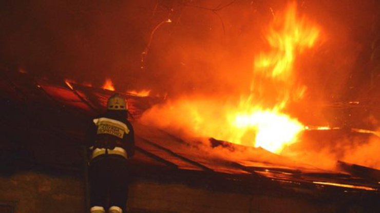Пожар тушили 6 часов. Фото: пресс-служба ГСЧС Украины.
