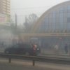Пожар в Киеве: Караваевы Дачи затянуло дымом (фото)