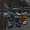 Проспект "стоит": в Киеве произошло ДТП с участием троллейбуса 
