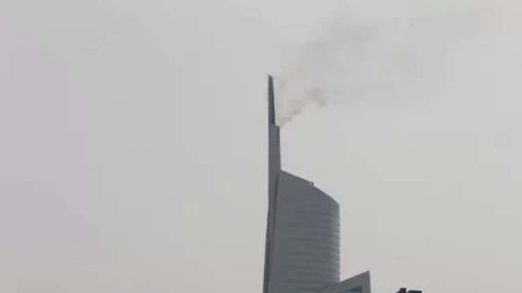 В Дубае произошел масштабный пожар