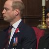 Принц Уильям уснул на поминальной службе (видео)
