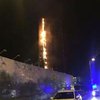 В Баку снова загорелся Trump Tower (видео)