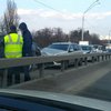 В Киеве возле метро "Нивки" случилось масштабное ДТП