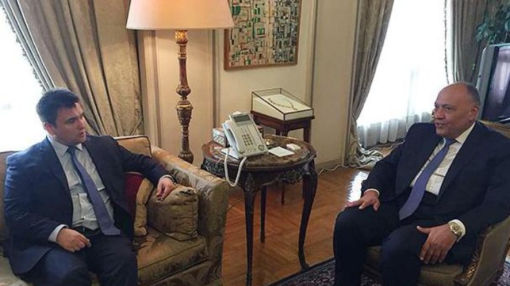 Климкин и глава МИД Египта договорились о двустороннем сотрудничестве