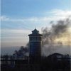 Пожар в Донецке: столб дыма видит весь город (фото)