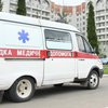 Взрыв во Львове: девушку увезла "скорая"