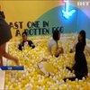 У Нью-Йорку влаштували "яєчні" атракціони