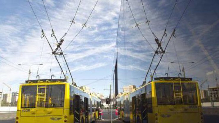 В Киеве тестируют "умный" троллейбус 