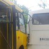 В Киеве столкнулись две маршрутки, есть пострадавший