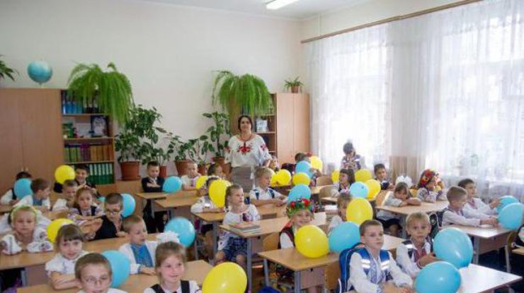 Школы Киева ожидают более 30 тысяч первоклассников