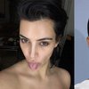 Ким Кардашьян без макияжа собирает миллион лайков в день (фото)