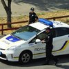 В Харькове патрульная врезалась в остановленное ею авто (видео)