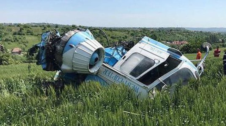 В Румынии разбился гражданский вертолет