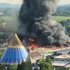 В Германии загорелся парк развлечений, есть пострадавшие (фото)