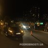 Авария на Позняках: полиция задержала и увезла водителя (видео)