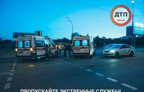 В Киеве на Позняках произошло серьезное ДТП