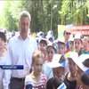 В Луганской области детский лагерь "Заря" принял детей-переселенцев