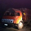 Под Днепром перевернулся грузовик с химикатами