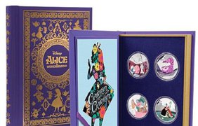 В Новой Зеландии выпустили монеты по "Алиса в стране чудес"