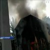 У столиці згоріла будівля дитячого садка