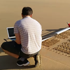 Инженер создал робота для печати на песке (видео)