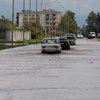 В Грузии река вышла из берегов, затоплены дома