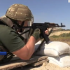 На Светлодарской дуге военные проводят стрелковые тренировки (видео)
