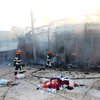 Рынок в Хмельницком частично сгорел (фото, видео)