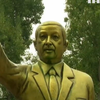 В Германии снесли статую Эрдогану