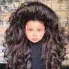 Необыкновенные волосы прославили 5-летнюю девочку (фото)