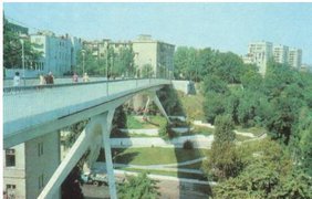 Фото: Тещин мост, панорама с Воронцовской колоннады